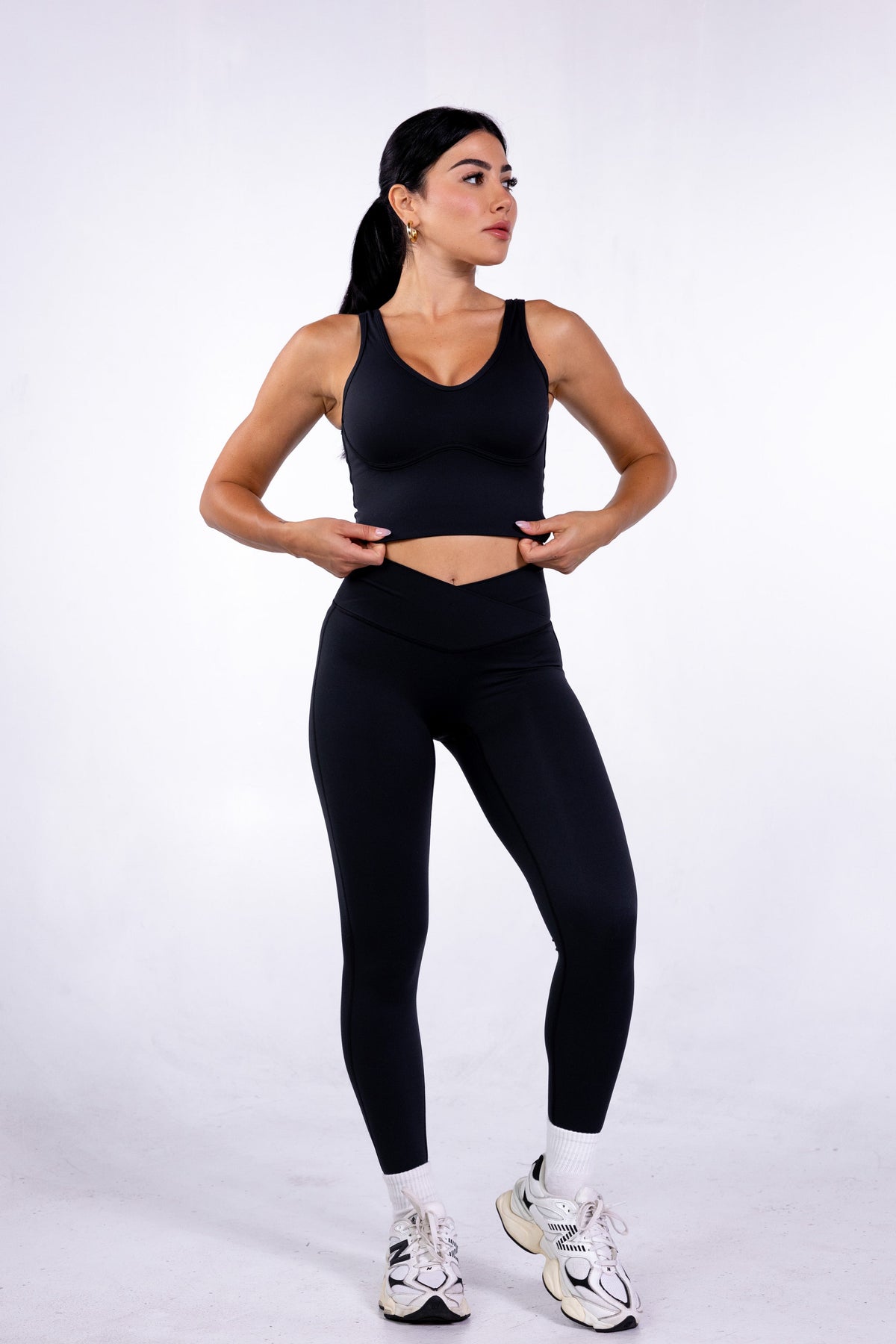 Wear Active active wear contour bra black