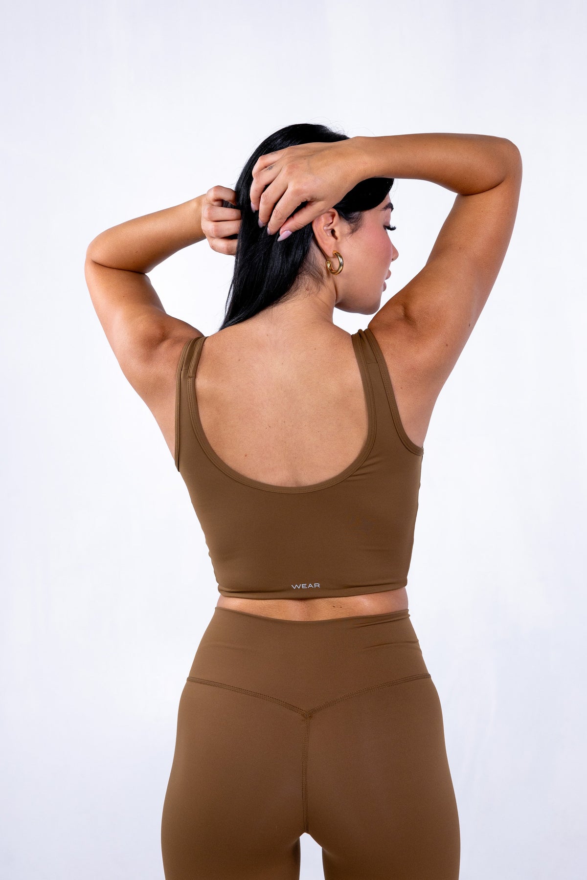 Wear Active active wear contour bra brown