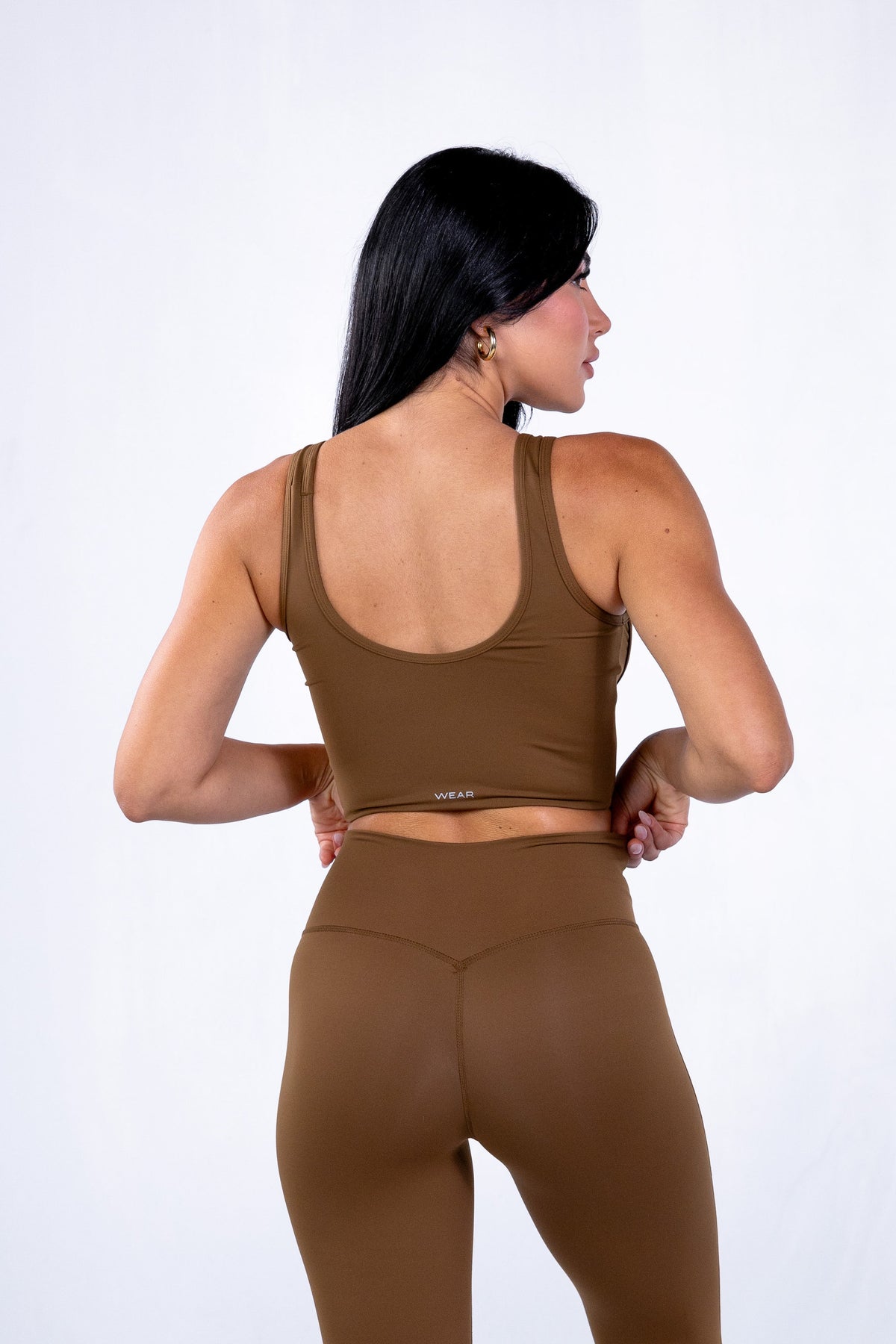 Wear Active active wear contour bra brown