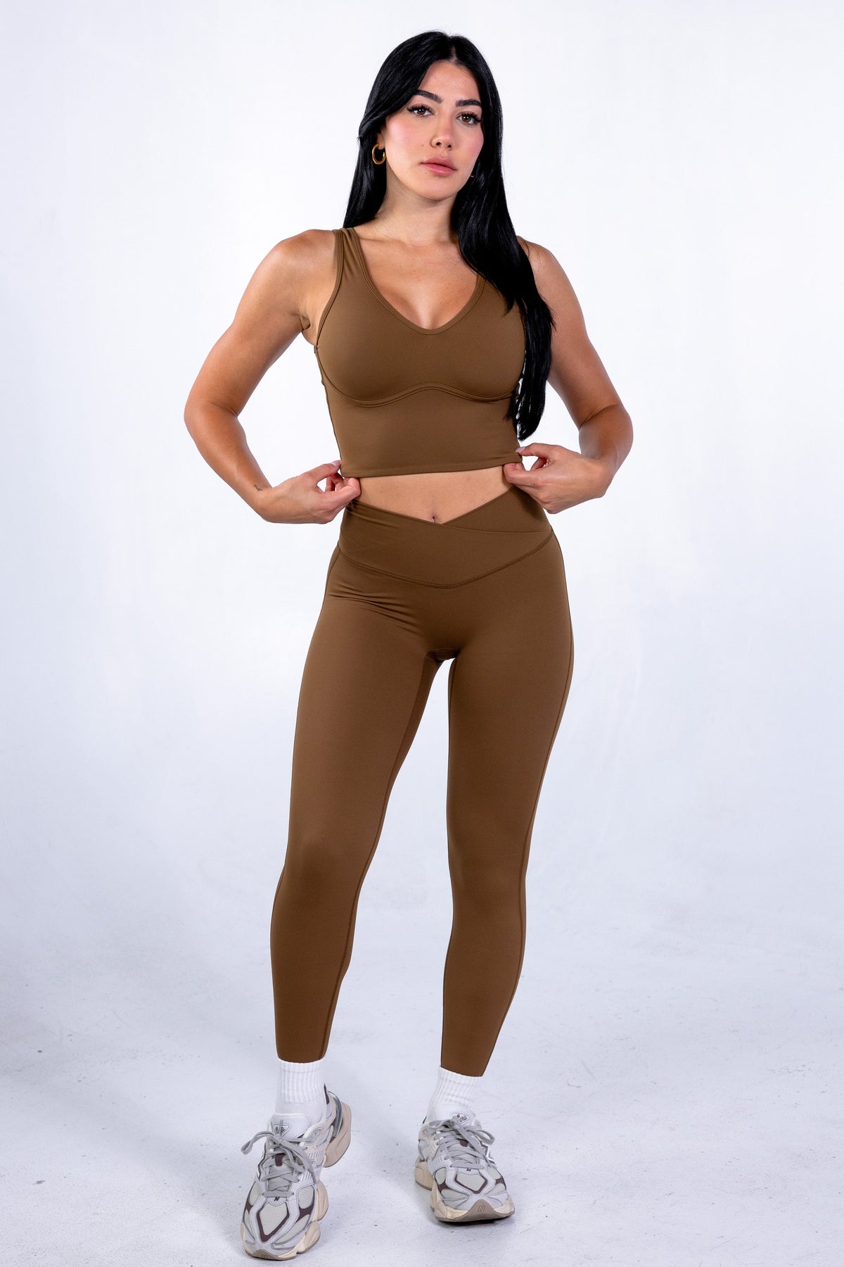 Wear Active active wear contour bra brown