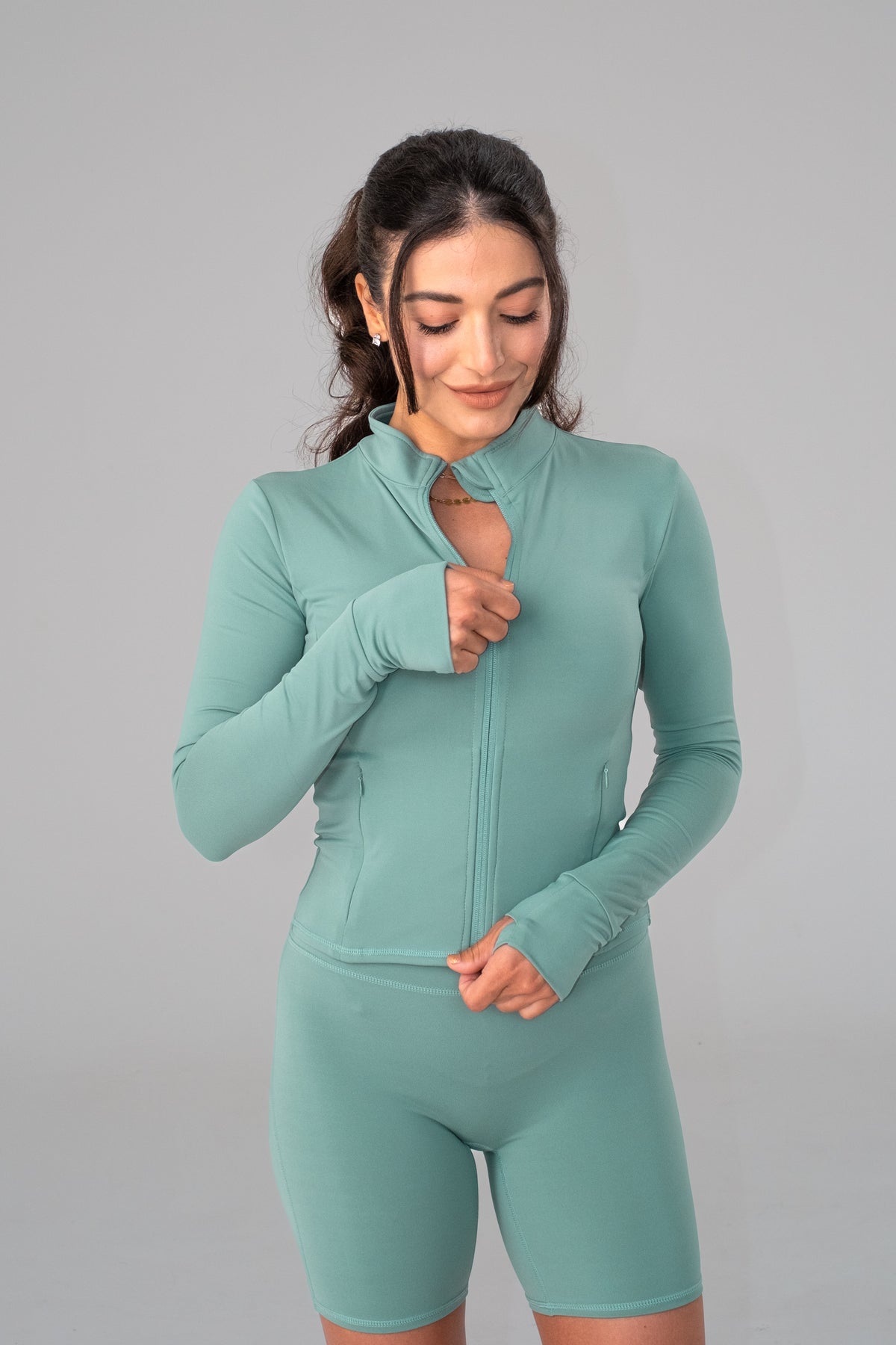 CONTOUR CROPPED JACKET 