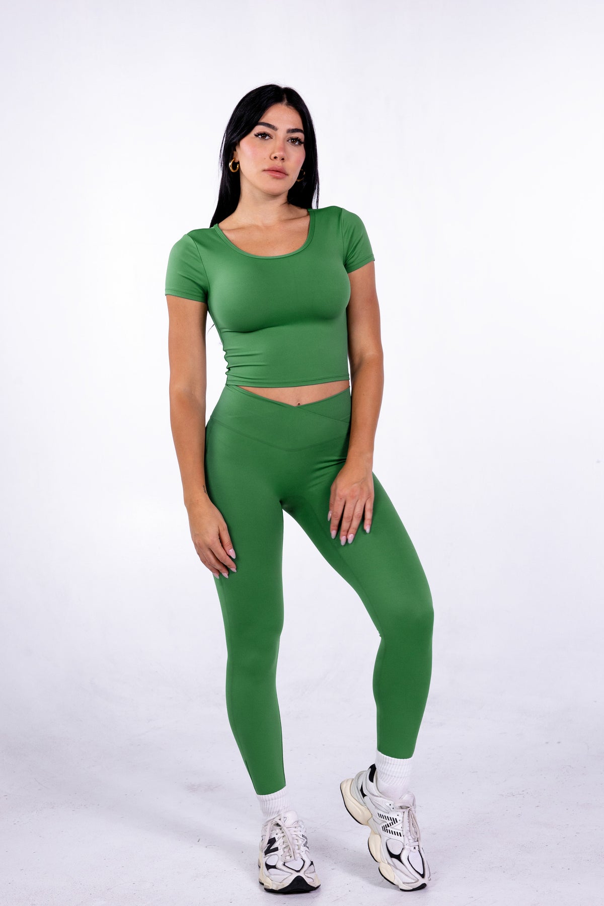 SECOND SKIN CROPPED TEE