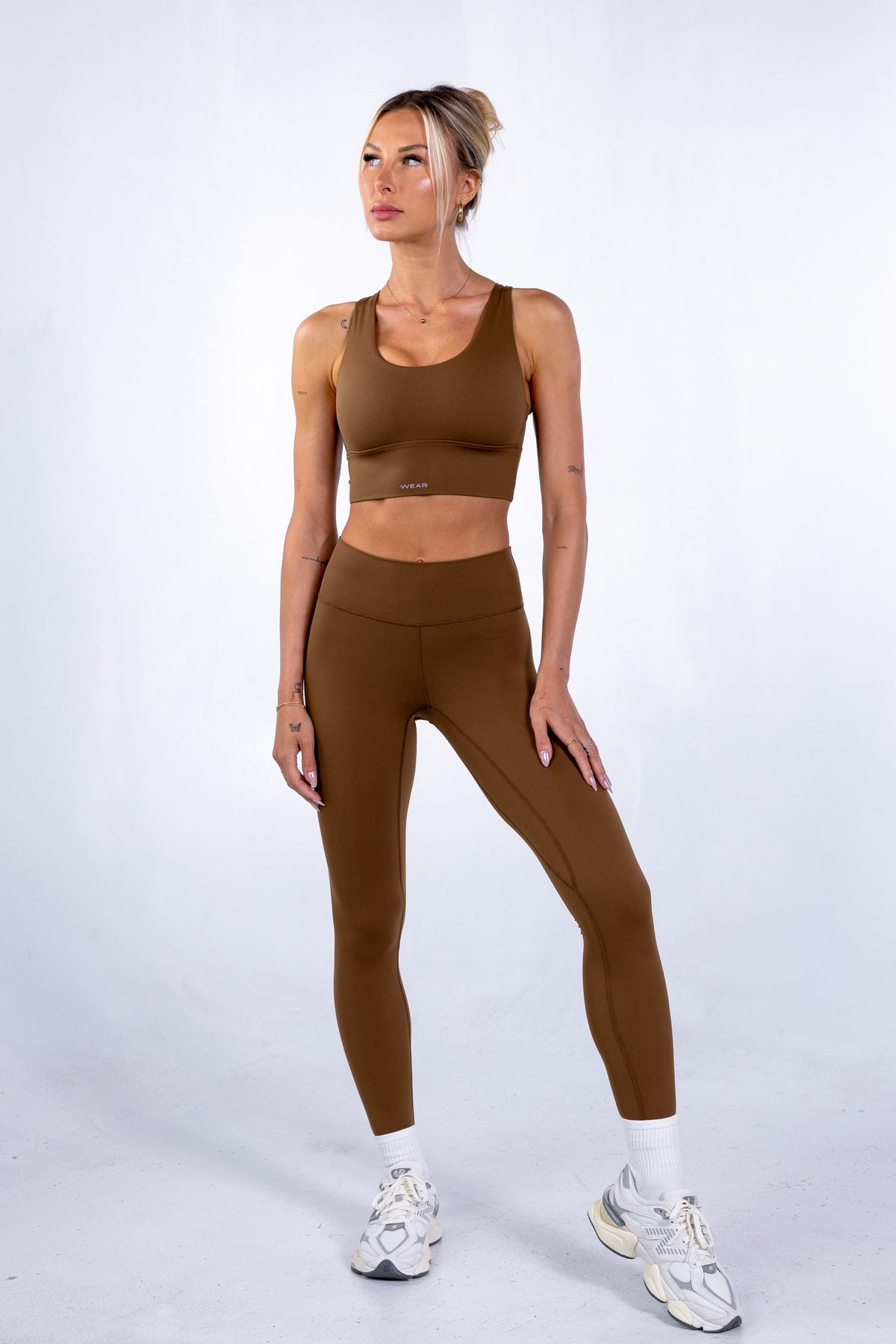Wear Active active wear classic legging brown