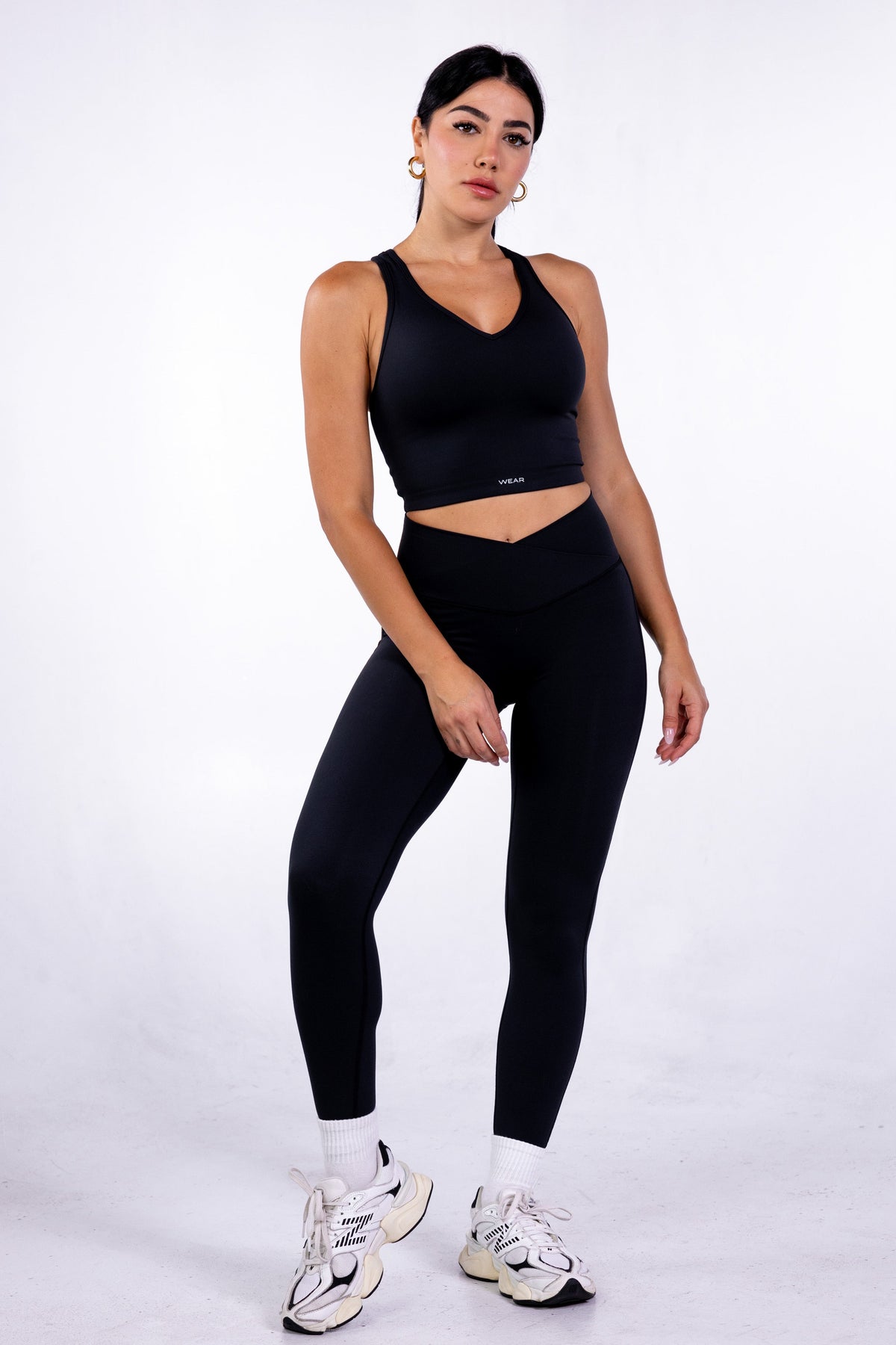 Wear Active active wear cross over legging black