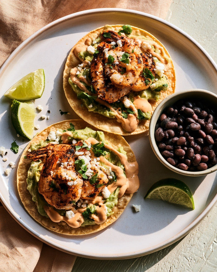 Shrimp Tostadas